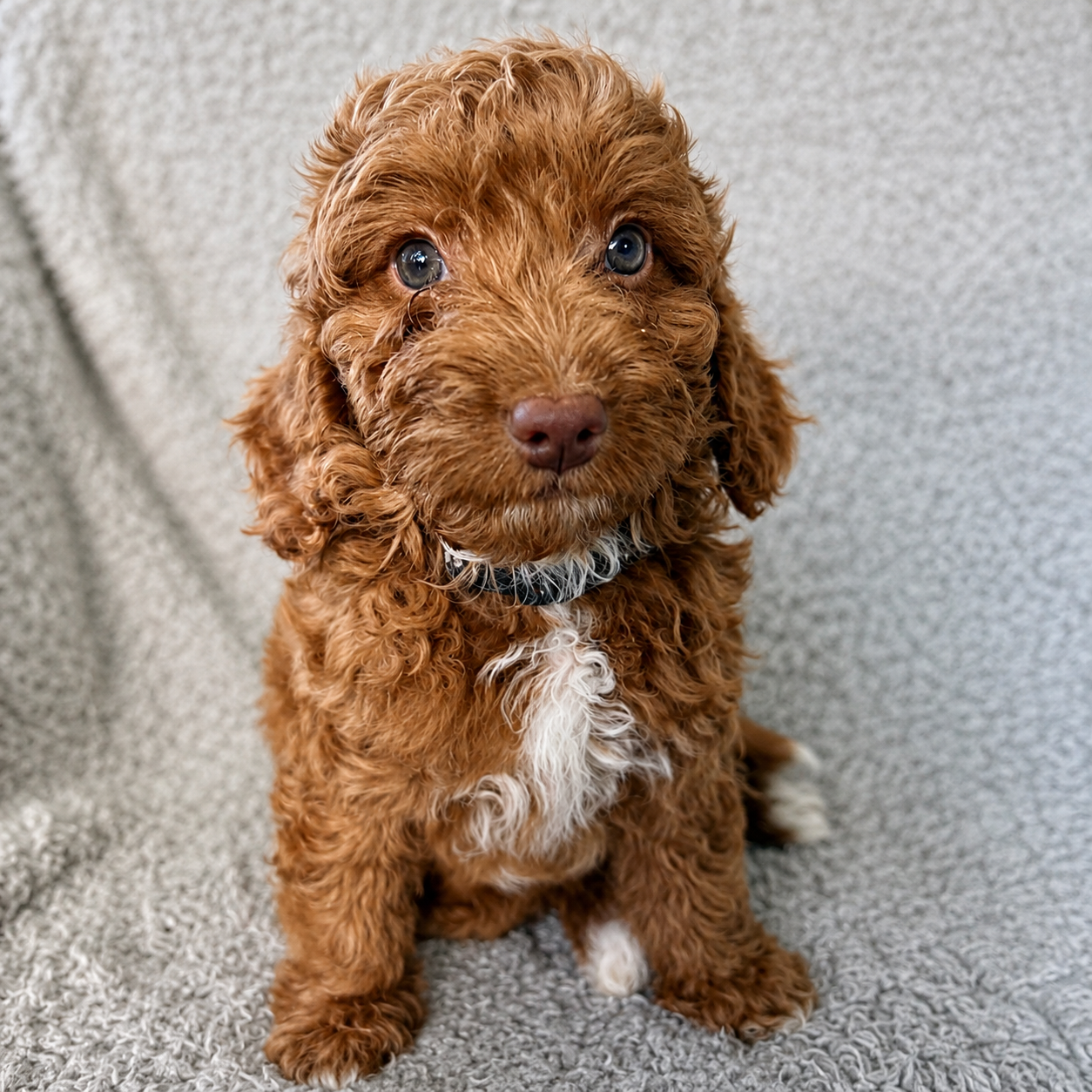Doll red female mini goldendoodle puppy for sale Memphis TN